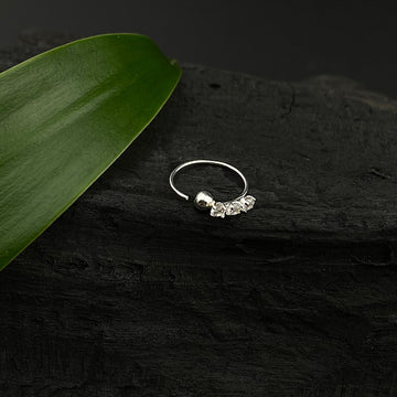 Zircon Trio Nose Ring